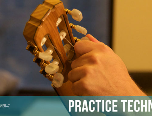 Spot Practice on Classical Guitar
