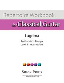 Lagrima for classical guitar