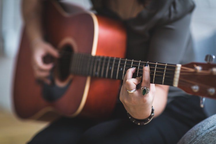 Acoustic guitar position Acoustic Guitar Position