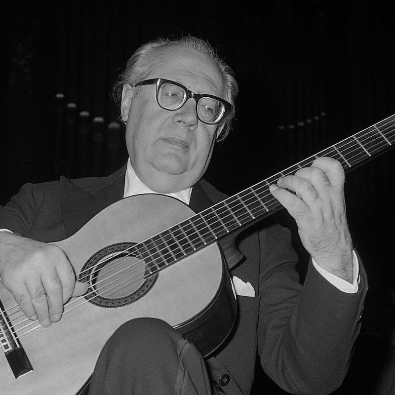 Andres Segovia, live at Concertgeboutw Nov 3, 1962