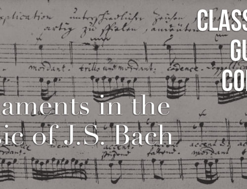 Ornamentation in the Music of JS Bach