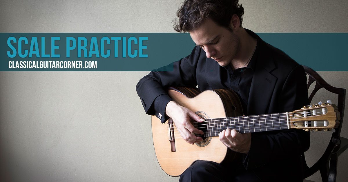 Scale Practice on Classical Guitar