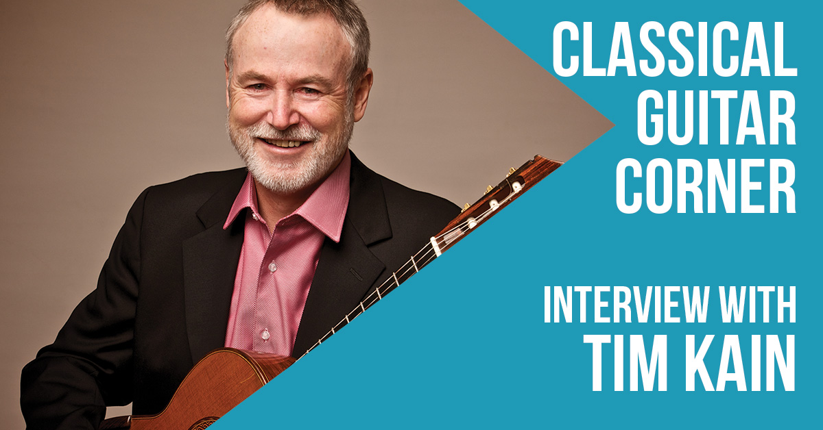 Classical Guitar Corner Podcast Interview with Tim Kain