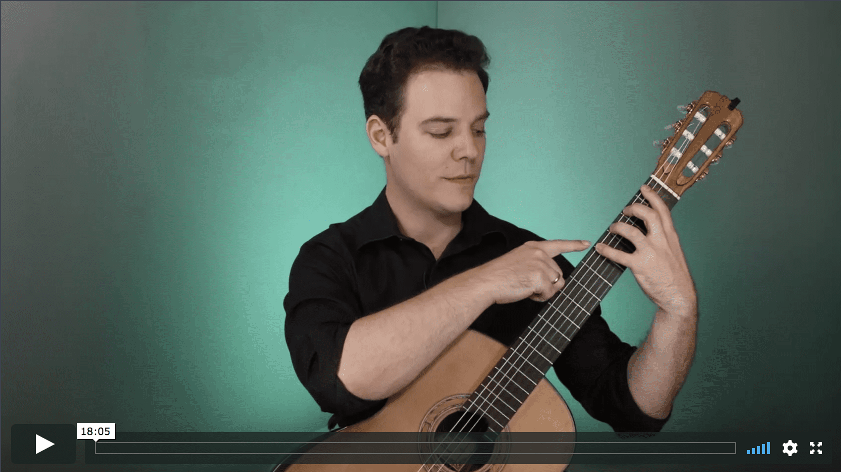 Classical Guitar Scales 1
