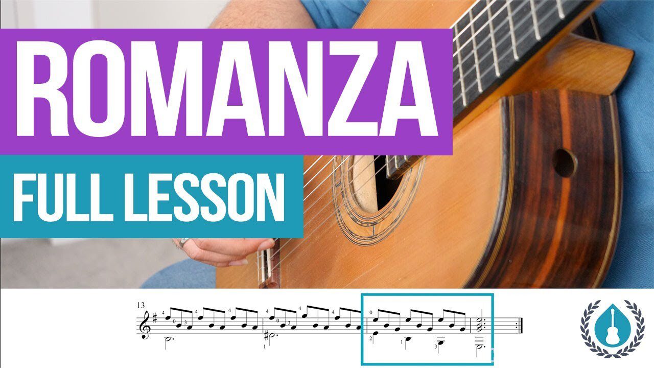 Spanish Romance for Classical Guitar