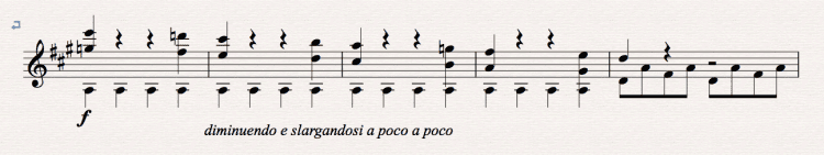 Fig. 3 Decide on musical shaping before including the ornamentation 