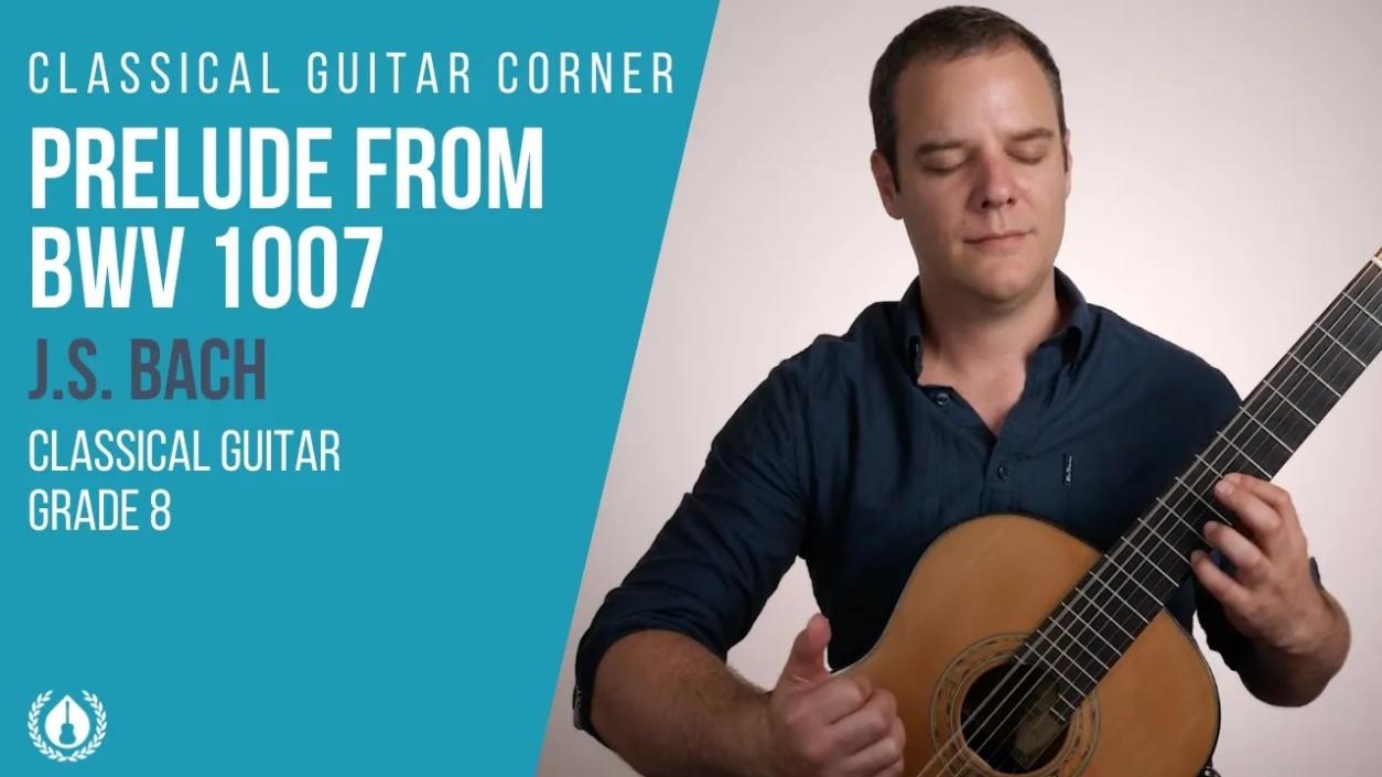 J.S. Bach's Cello Prelude for Classical Guitar