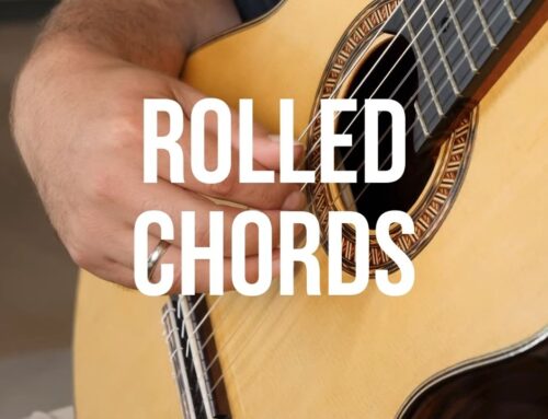 How to Roll Chords on Classical Guitar