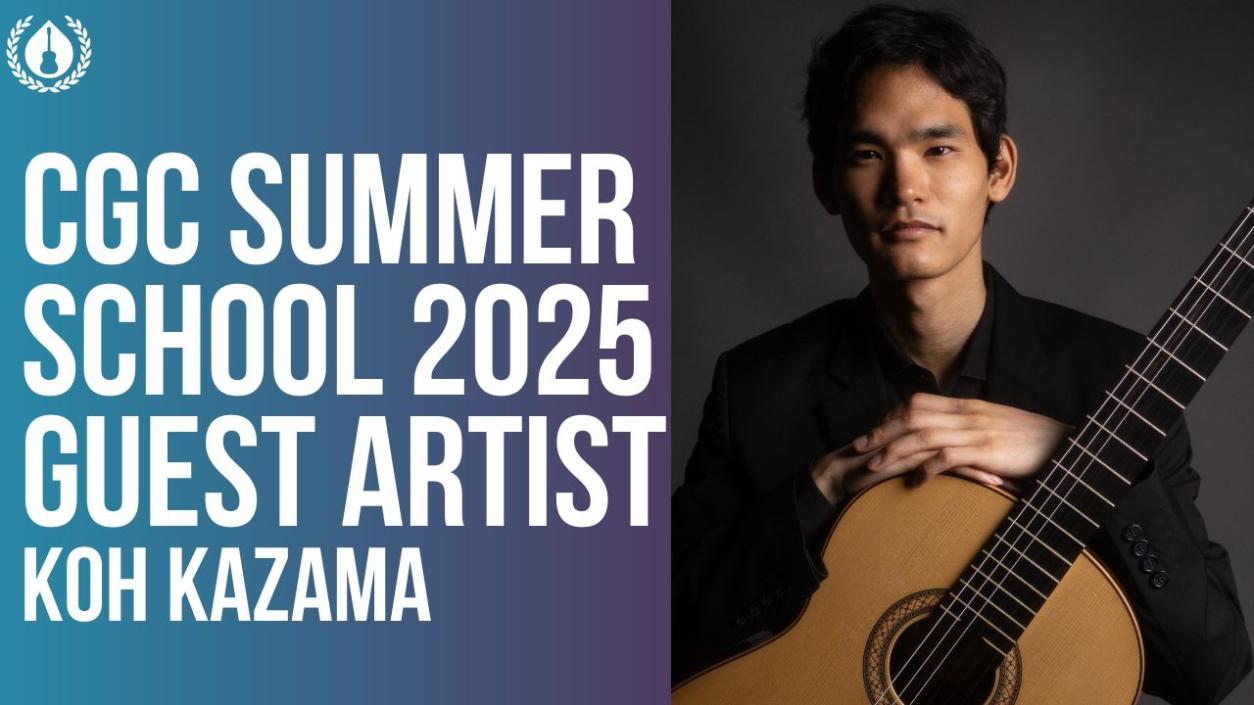 CGC Summer School Guest Artist 2025 Koh Kazama