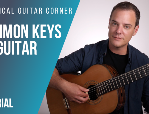 Common Keys on Classical Guitar