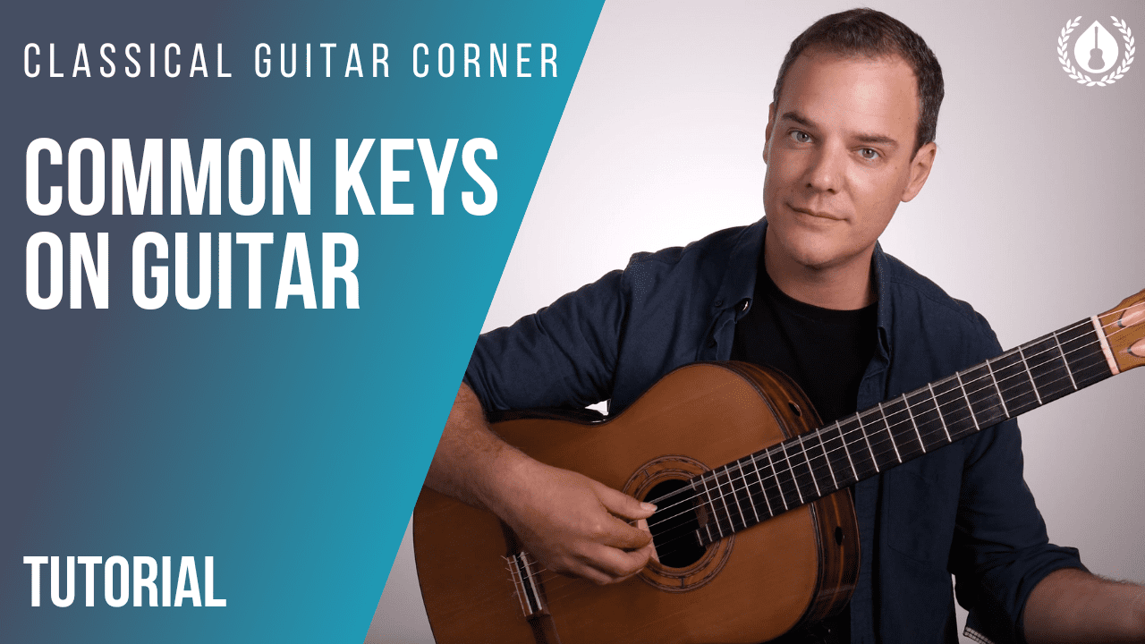 Common Keys on Classical Guitar