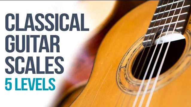 Classical Guitar Scales (5 Levels)