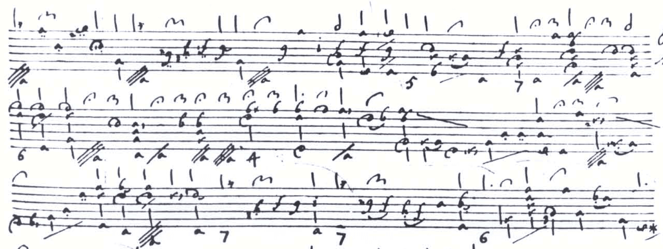 de-visee-prelude-in-d-tablature Early Guitar Cousins: French Theorbo Tablature