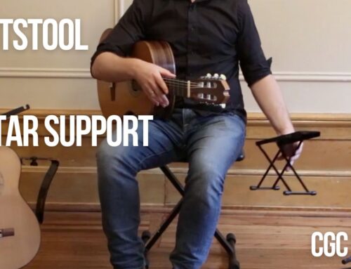 Footstool vs Guitar Support