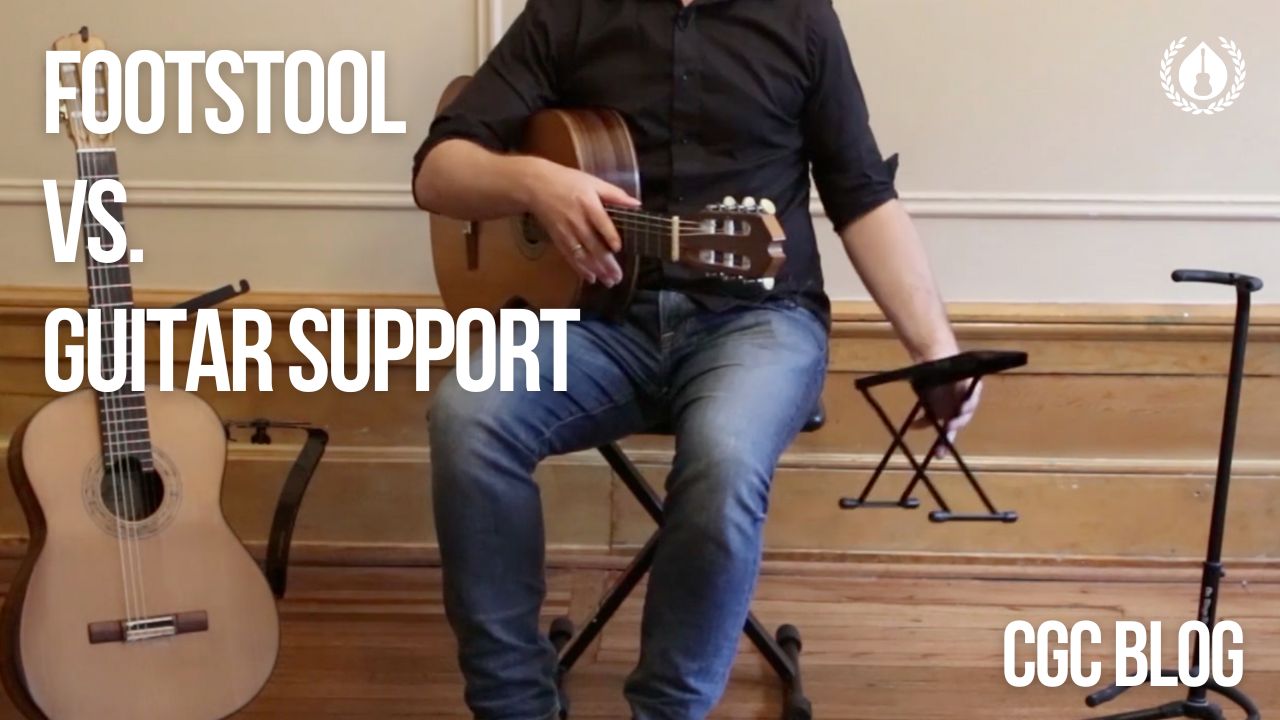 Footstool vs Guitar Support