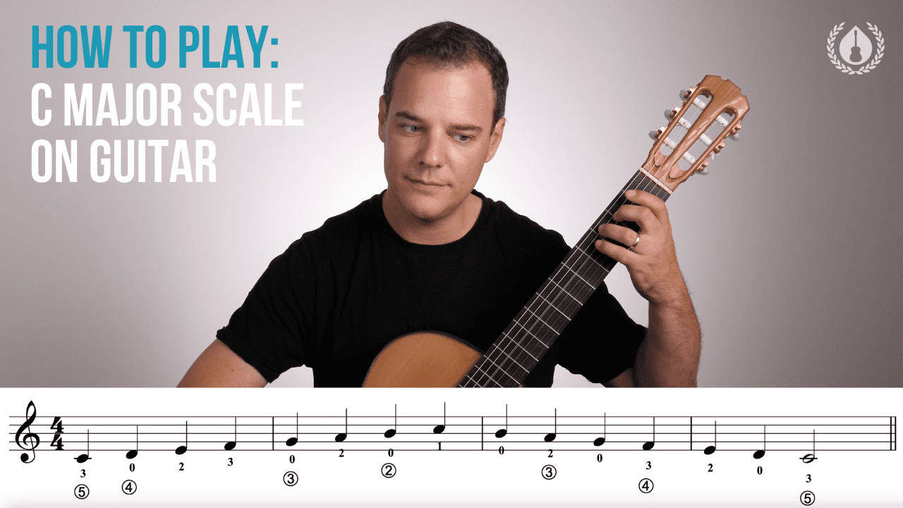 How To Play C Major, Guitar Scales