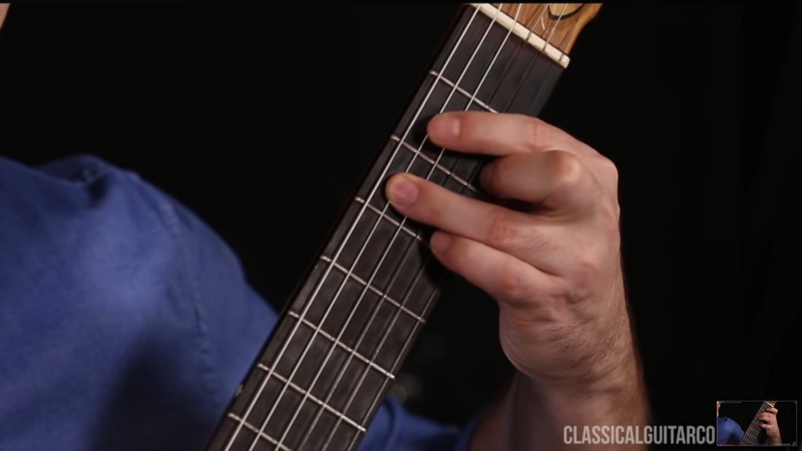 Left Hand Preparation on Classical Guitar