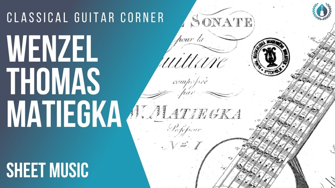 Wenzel Thomas Matiegka (1773 – 1830) Sheet Music